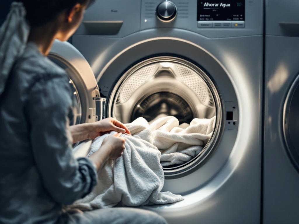 Optimiza el uso de tu lavadora y ahorra agua