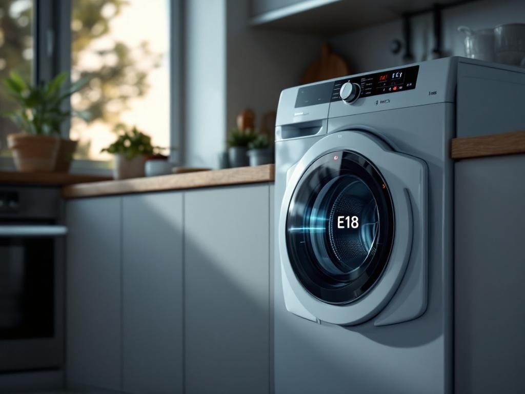 Guía para el Error E18 en Lavadoras Bosch