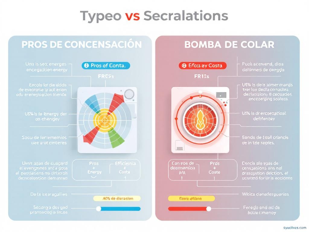 Secadoras de Condensación y Bomba de Calor: Pros y Contras
