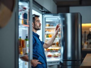 Significado del código de error rF en frigoríficos LG