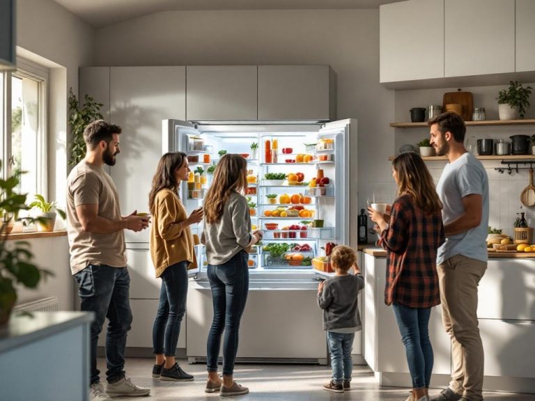 ¿Cuál es la capacidad correcta de un frigorífico familiar?