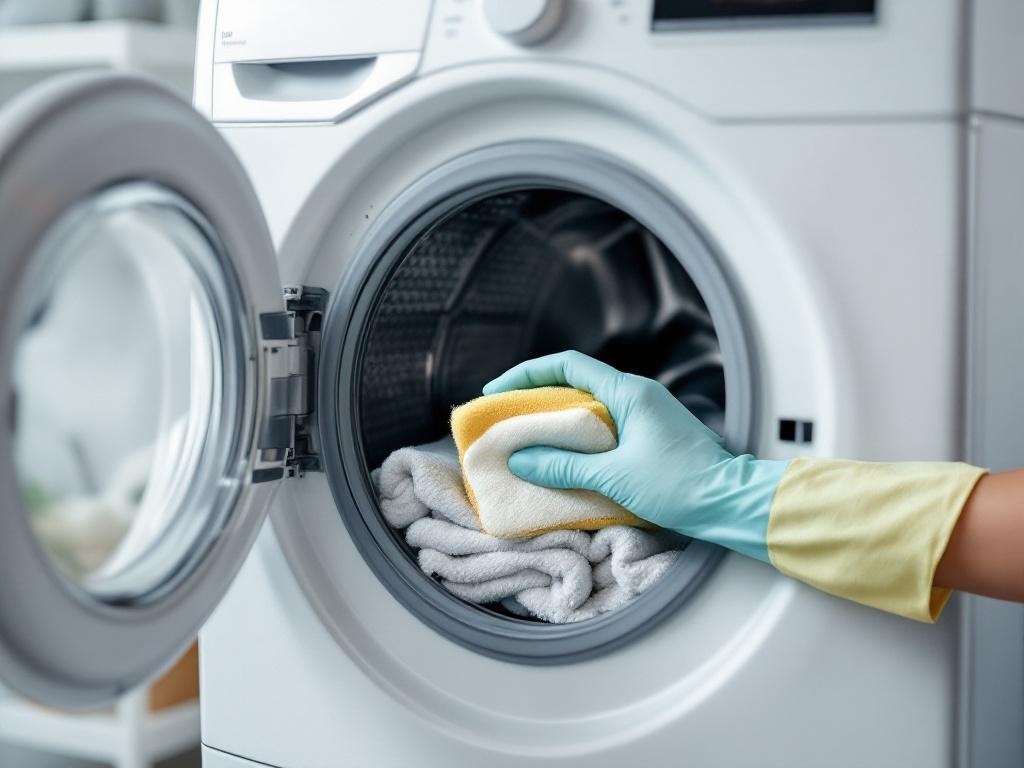 Guía para limpiar la goma de lavadora sin dañarla