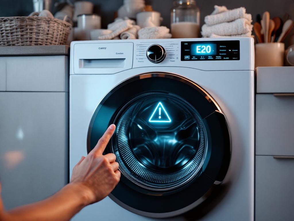 Error E20 en secadoras Candy: causas y soluciones
